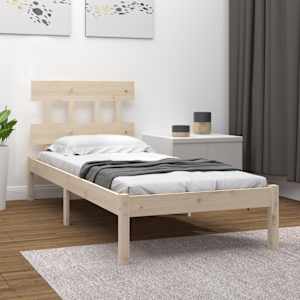 Rám postele masivní dřevo 90 x 190 cm Single - obrázek 1