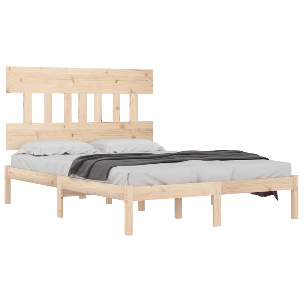 

vidaXL Bedframe massief hout 140x200 cm