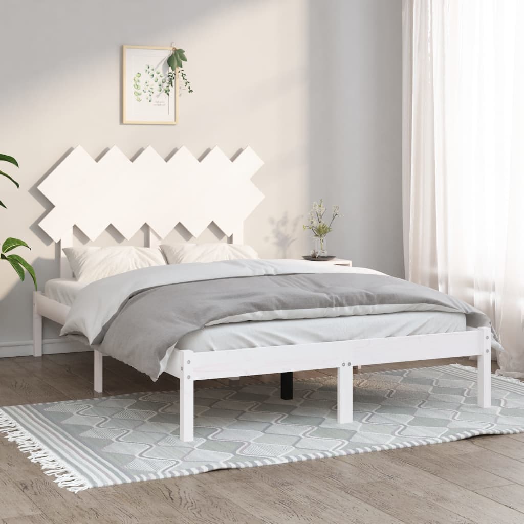 Estructura de Cama tapizada Aroma 135/140x190 cm, Gris claro - Conforama