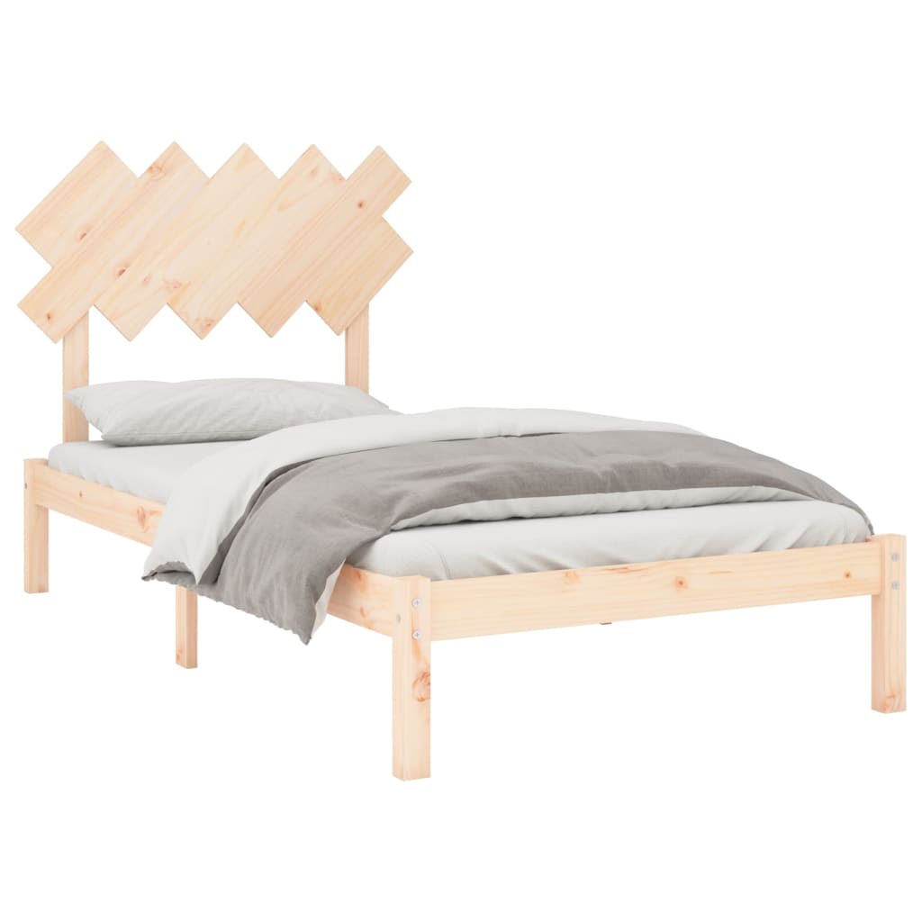 

vidaXL Bedframe massief hout 100x200 cm