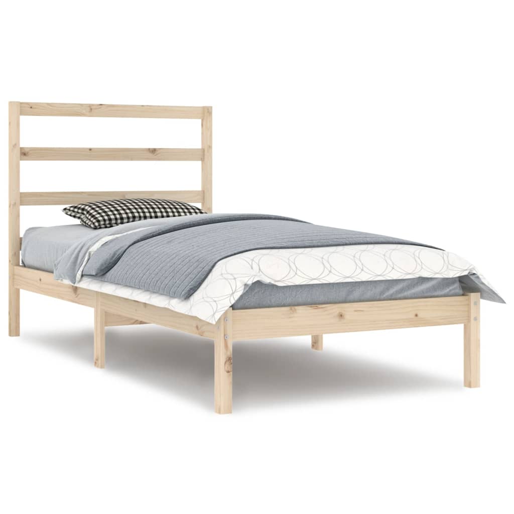 Cadru de pat, 100×200 cm, lemn masiv de pin