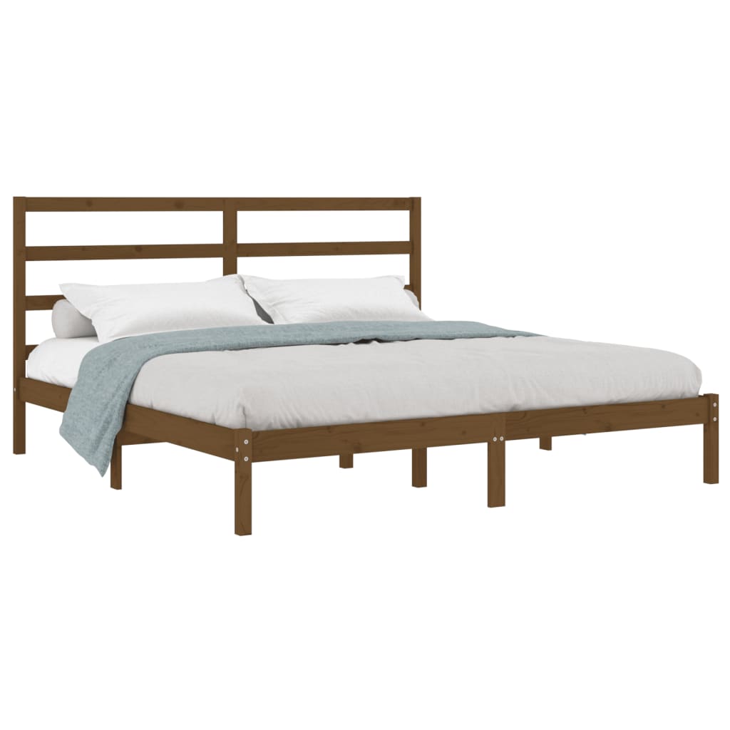 

vidaXL Bedframe massief hout 180x200 cm 6FT Super King