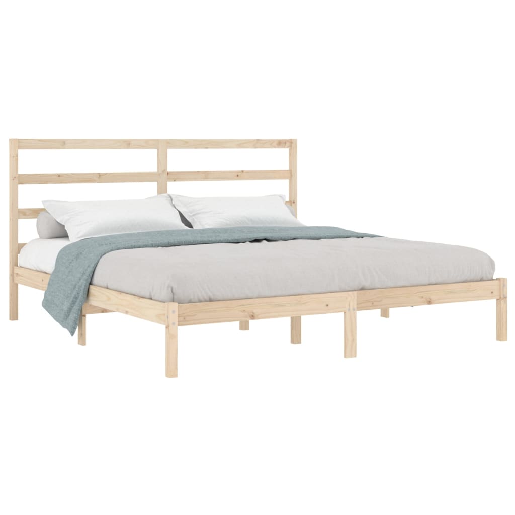 

vidaXL Bedframe massief grenenhout 200x200 cm