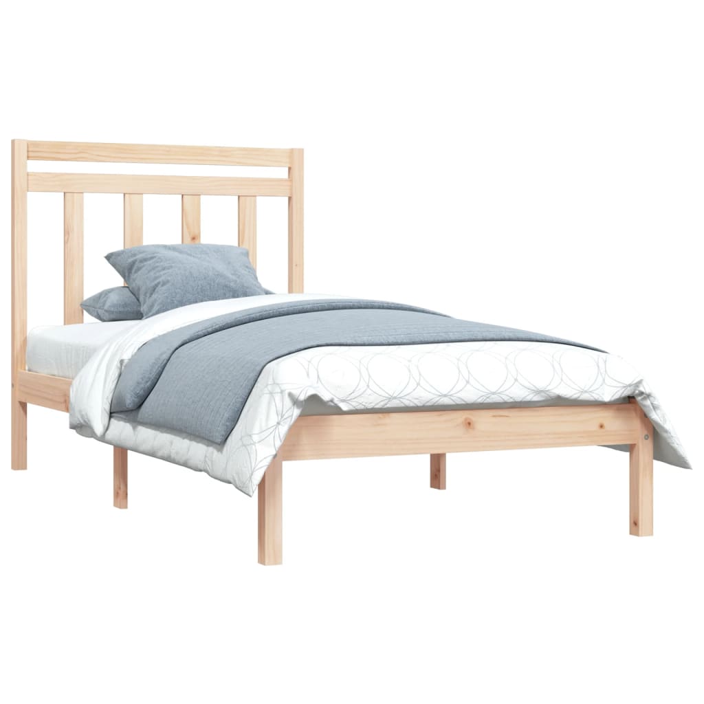 

vidaXL Bedframe massief hout 100x200 cm