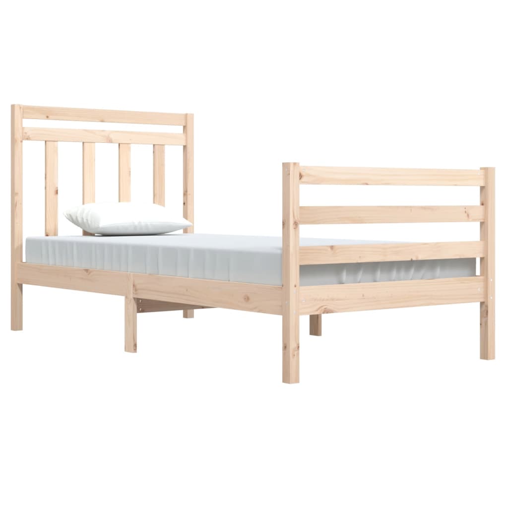 

vidaXL Bedframe massief hout 90x200 cm