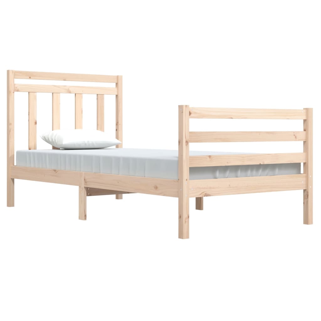

vidaXL Bedframe massief hout 100x200 cm