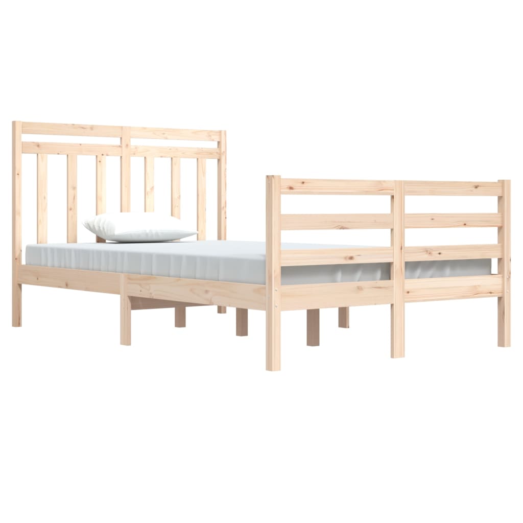 

vidaXL Bedframe massief hout 120x200 cm