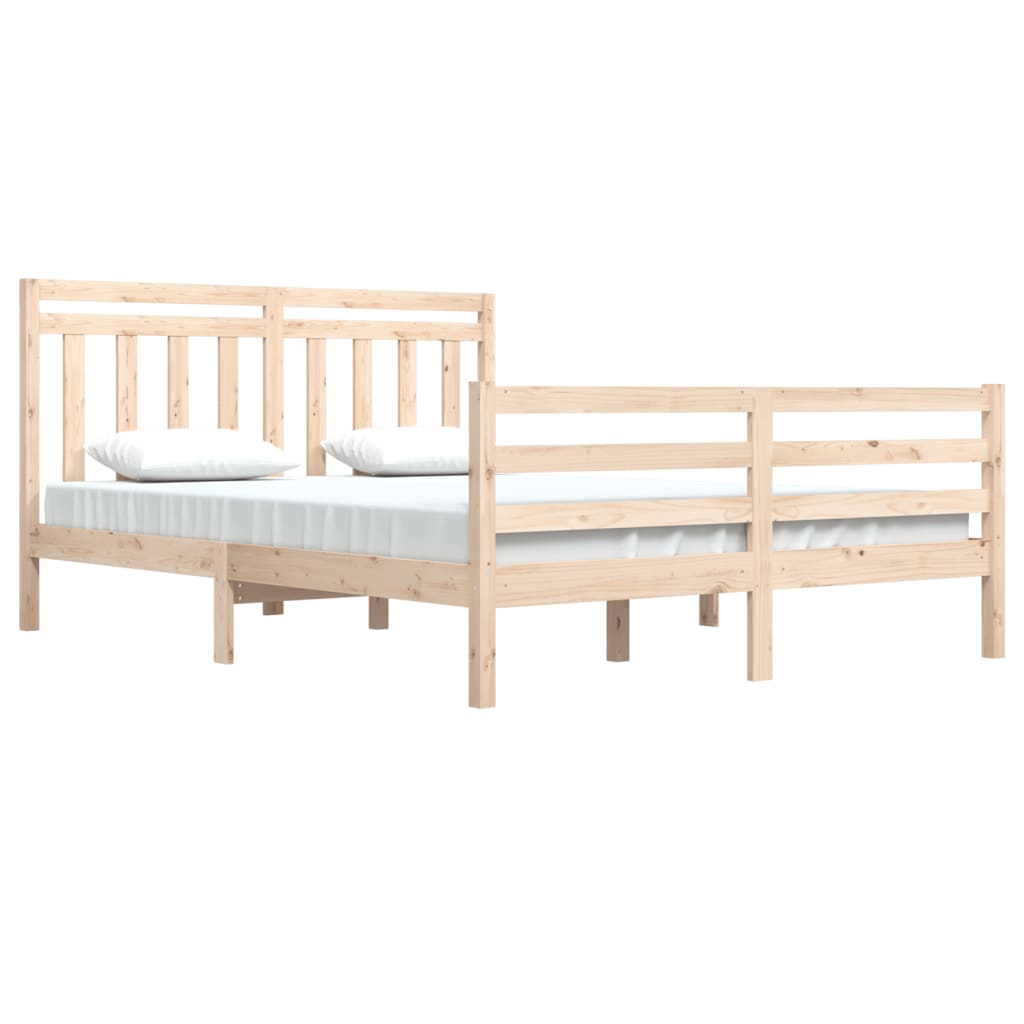 

vidaXL Bedframe massief hout 160x200 cm
