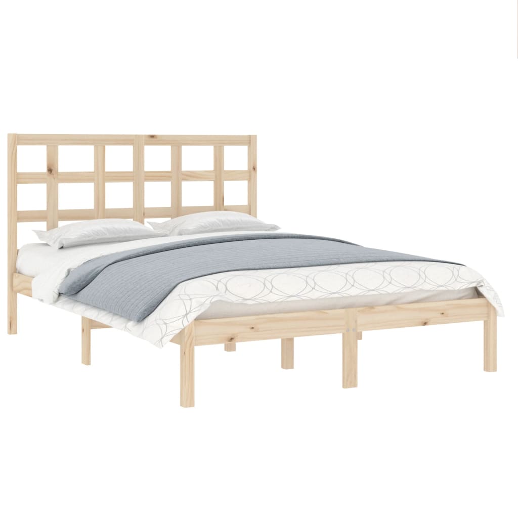 vidaXL Bedframe massief hout 160x200 cm