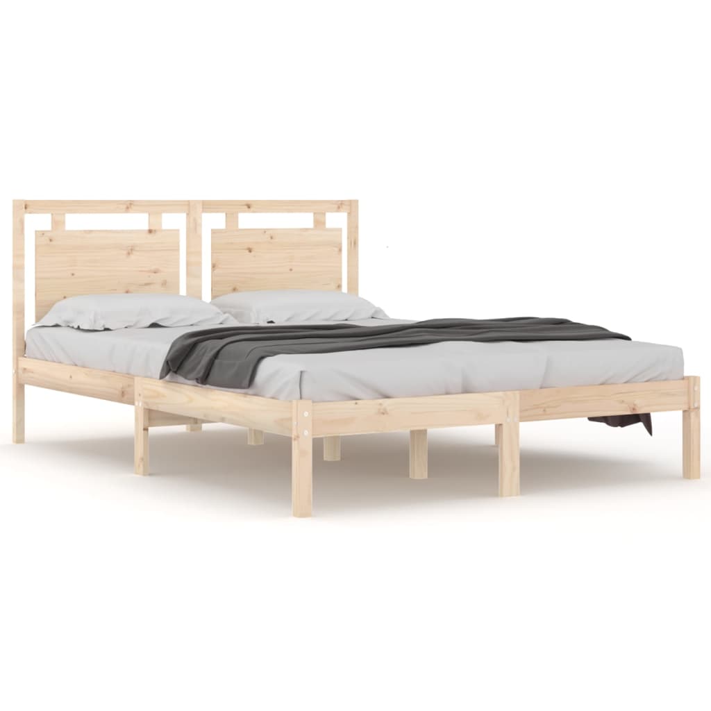 vidaXL Bedframe massief hout 160x200 cm