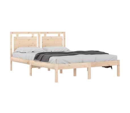 vidaXL Sengeramme heltre 160x200 cm