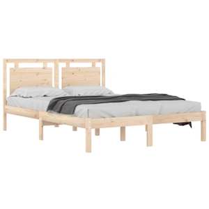 vidaXL Sengeramme heltre 160x200 cm