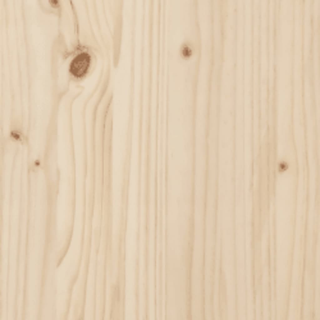 tömör fa ágykeret 200 x 200 cm