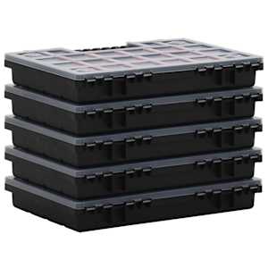 Organizéry na součástky 10 ks 34,5 x 25 x 5 cm polypropylen - obrázek 5