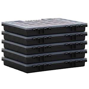 Organizéry na součástky 10 ks 40 x 30 x 5 cm polypropylen - obrázek 5