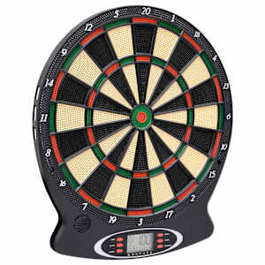 Električni pikado s puščicami črn polipropilen