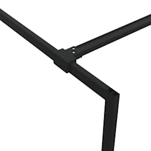 Sprchová zástěna walk-in 80 x 195 cm napůl mléčné ESG sklo - obrázek 6