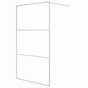 Sprchová zástěna walk-in stříbrná 115 x 195 cm čiré ESG sklo - obrázek 2