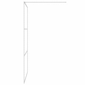 Sprchová zástěna walk-in stříbrná 115 x 195 cm čiré ESG sklo - obrázek 4