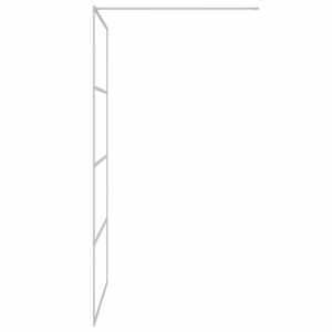 Sprchová zástěna walk-in stříbrná 115 x 195 cm čiré ESG sklo - obrázek 4