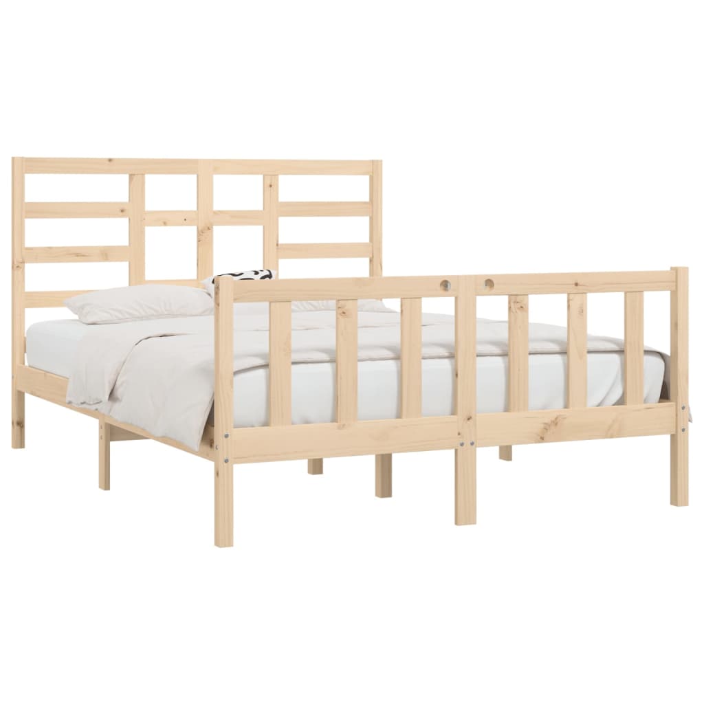 

vidaXL Bedframe massief grenenhout 120x200 cm