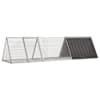 vidaXL k&uuml;&uuml;likupuur antratsiithall 302,5 x 80,5 x 71 cm tsingitud terasest