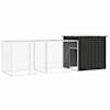 vidaXL kanapuur, antratsiithall, 300x91x100 cm, tsingitud teras