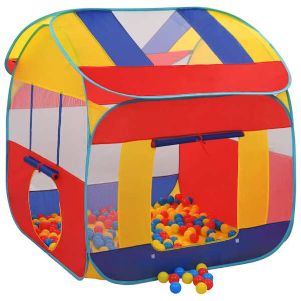 vidaXL m&auml;ngutelk 550 palliga, 123 x 120 x 126 cm