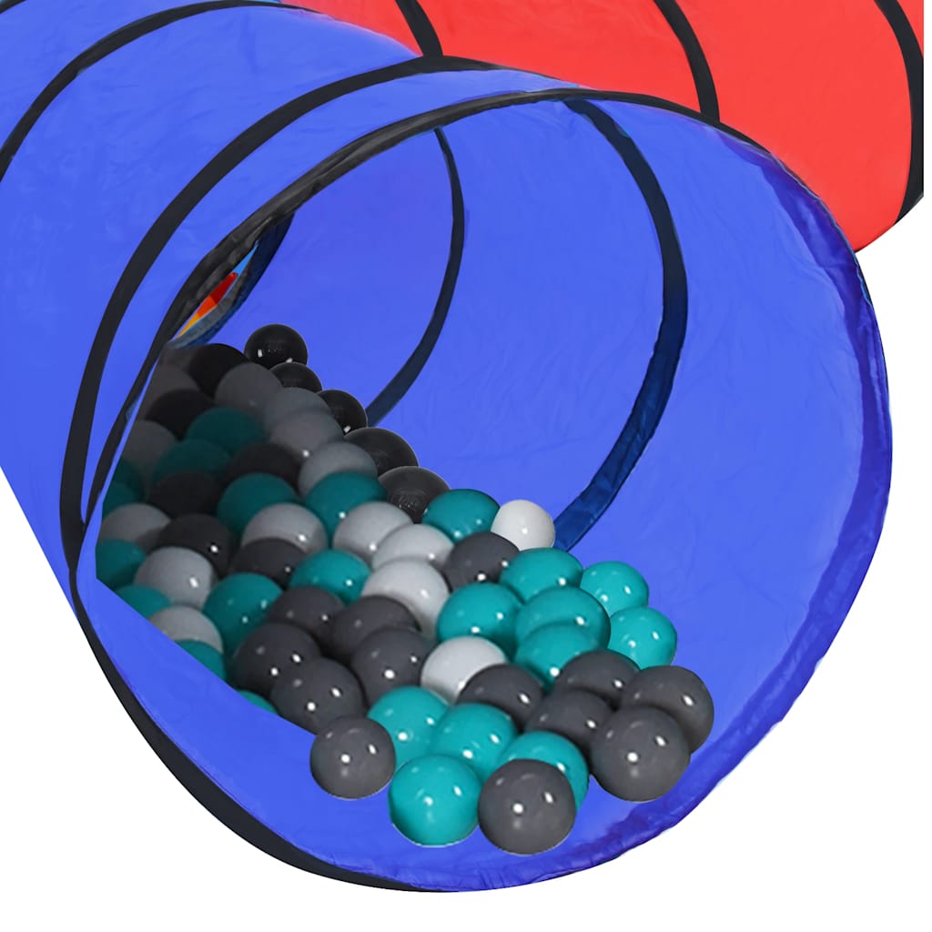 Children Play Tunnel With 250 Balls Multicolour VidaXL 17 width=274