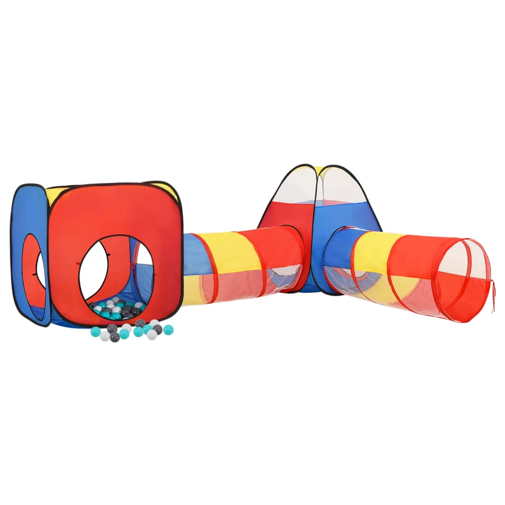 Vidaxl Cort De Joaca Pentru Copii, 250 Bile, Multicolor, 190x264x90 Cm