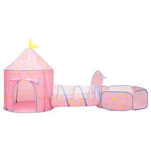 Dětský stan na hraní s 250 míčky růžový 301 x 120 x 128 cm - obrázek 5