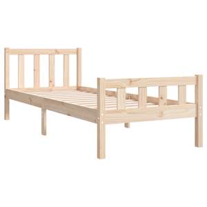 Rám postele masivní dřevo 90 x 190 cm Single - obrázek 4