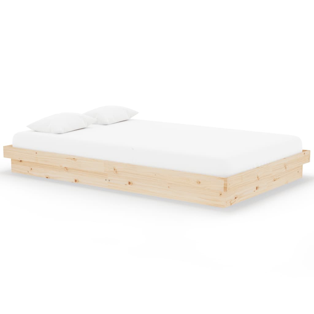 VidaXL Bedframe Massief Hout 120x200 Cm