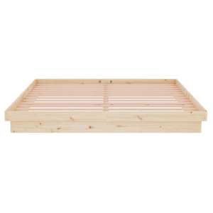 Rám postele masivní dřevo 180 x 200 cm Super King Size - obrázek 5