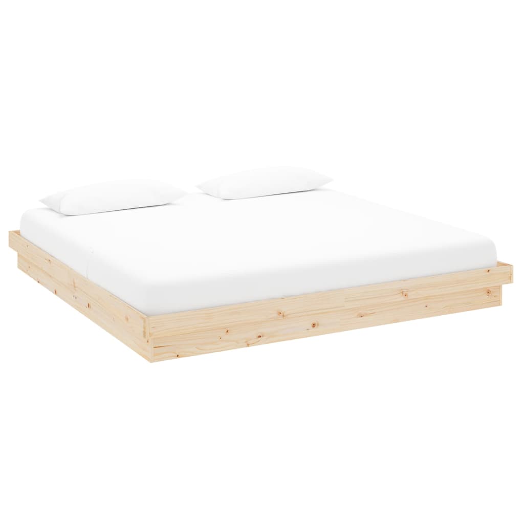 

vidaXL Bedframe massief hout 200x200 cm