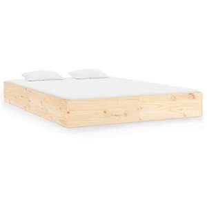 Rám postele masivní dřevo 180 x 200 cm Super King Size - obrázek 2
