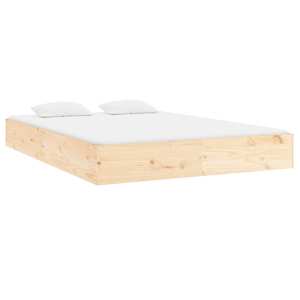 Rám postele masivní dřevo 180 x 200 cm Super King Size - obrázek 4