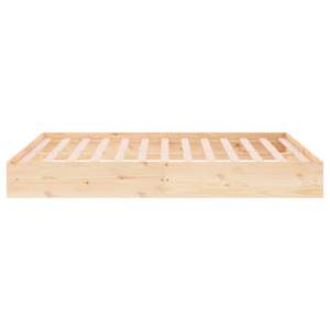 Rám postele masivní dřevo 180 x 200 cm Super King Size - obrázek 6