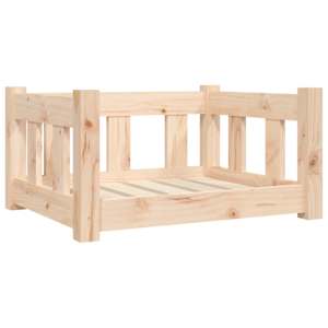 Pelíšek pro psy 55,5 x 45,5 x 28 cm masivní borovice - obrázek 2