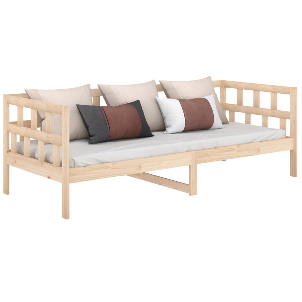 Day Bed Guest Sofa Occasional Sofa Bed Daybed Couch Solid Wood Pine vidaXL