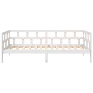 Válenda bílá masivní borové dřevo 80 x 200 cm - obrázek 5