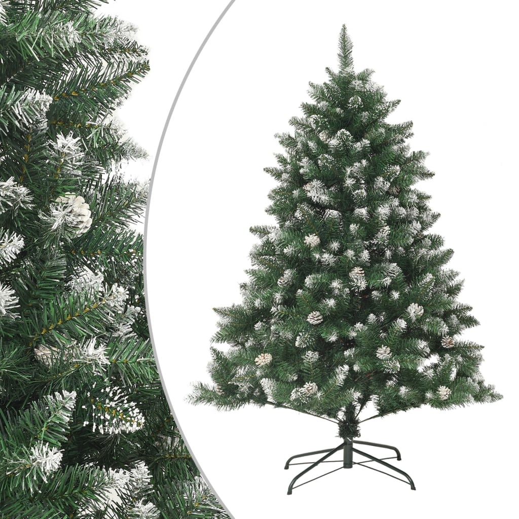 

vidaXL Artificial Christmas Tree with Stand 47.2" PVC