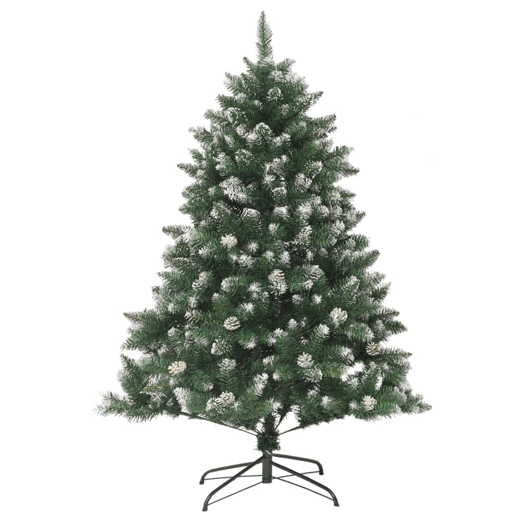 

vidaXL Kunstkerstboom met standaard 120 cm PVC