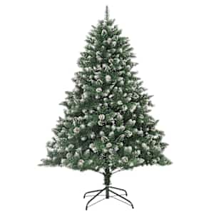 Umělý vánoční stromek se stojanem 210 cm PVC - obrázek 2
