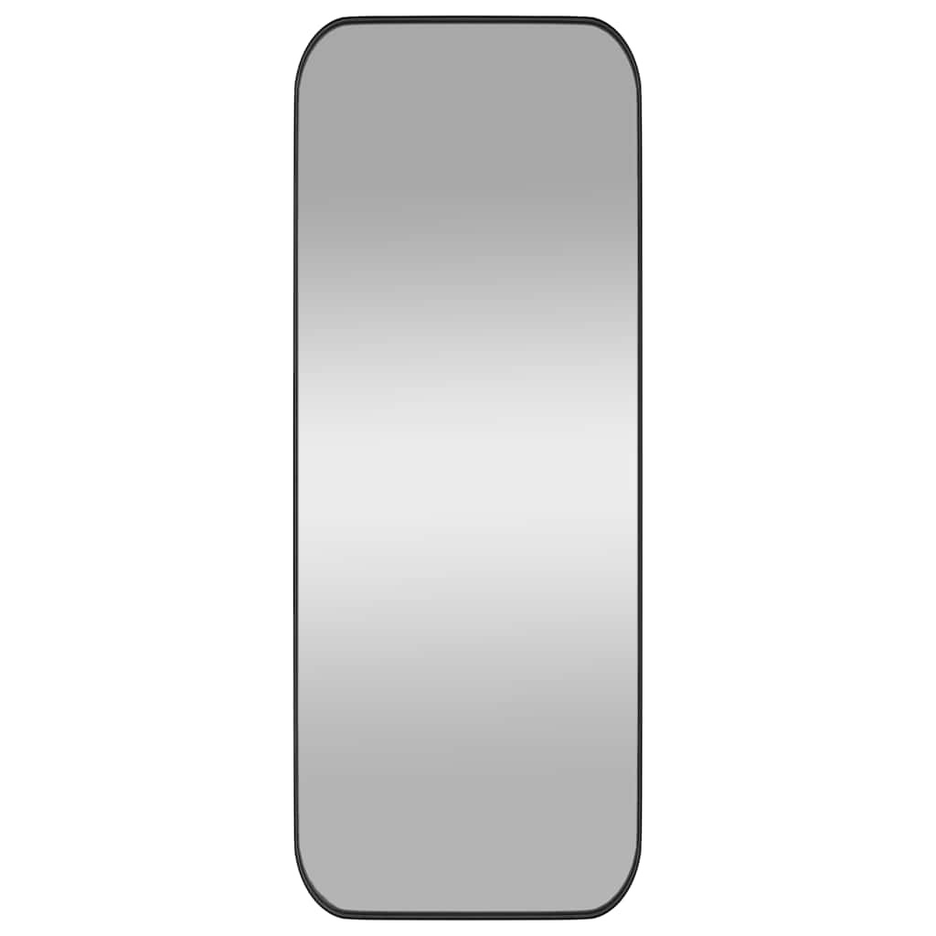 vidaXL Spiegel wandgemonteerd 30x80 cm rechthoek zwart