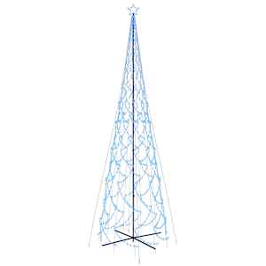 Vánoční stromek kužel 3 000 modrých LED diod 230 x 800 cm - obrázek 2