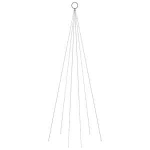 Vánoční stromek na stožár 108 barevných LED diod 180 cm - obrázek 3