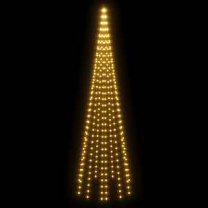 Vánoční stromek na stožár 310 teple bílých LED diod 300 cm - obrázek 4