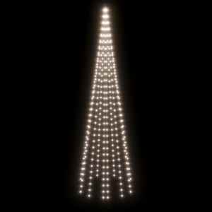 Vánoční stromek na stožár 310 studených bílých LED diod 300 cm - obrázek 4