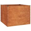 vidaXL taimekast, rooste, 100x100x77 cm, Corten-teras